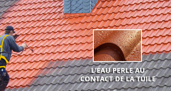Nettoyage et démoussage toiture - MS TOITURE 83 couvreur le dans le Var (83) : nettoyage toit et protection anti-mousse. Revêtement peinture hydrofuge colorée sur couverture.
