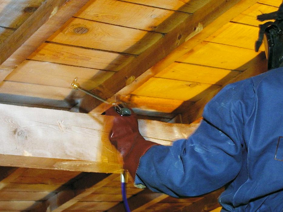 Traitement de charpente  - MS TOITURE 83 - couvreur dans le Var (83) : Intervention préventive et curative pour tous vos traitements de bois contre les champignons et les insectes